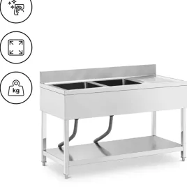 stol-ze-zlewem-dwu-komorowy-140x60cm-gastronomiczny-royal-catering