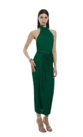 karen-millen-petite-sukienka-midi-ze-stojka-na-zamek-zielona-s-b1f