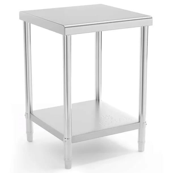 STÓŁ ROBOCZY Royal Catering Gastronomiczny 60x60 cm 150 kg z Półką