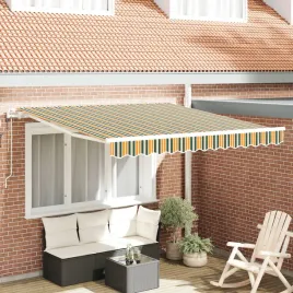 vidaxl-automatyczna-markiza-chowana-zielona-i-zolta-350x250-cm