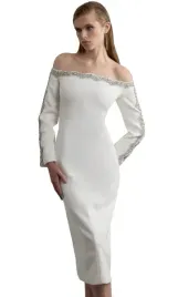 karen-millen-petite-biala-sukienka-midi-z-dlugimi-rekawami-38-b1f