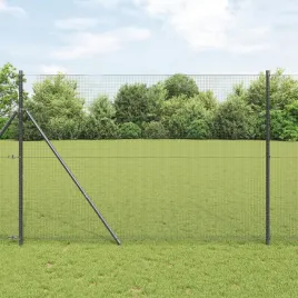 vidaxl-ogrodzenie-z-drutu-spawanego-z-7-slupkami-szary-1-4x50-m-stal