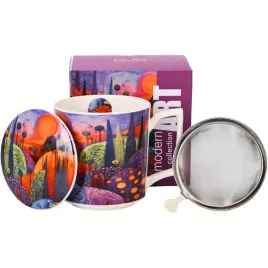 porcelanowy-kubek-450ml-z-zaparzaczem-do-herbaty-ziol-modern-bubbly-hills