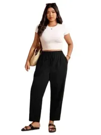 shein-czarne-spodnie-casual-z-kieszeniami-plus-size-z-lnem-44-1ef