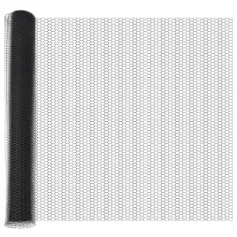 hexagonalne-ogrodzenie-vidaxl-szare-1-4x25-m-stal