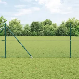 ogrodzenie-szesciokatne-vidaxl-zielone-1x10-m-stal