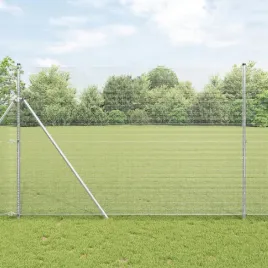 vidaxl-ogrodzenie-z-drutu-spawanego-z-13-slupkami-15x50-m-stal-ocynkowana