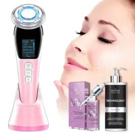 mega-zestaw-masazer-ems-do-twarzy-zel-serum-liftingujace-od-farmona