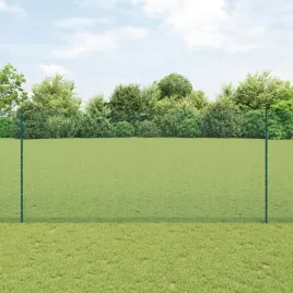 vidaxl-ogrodzenie-spawane-z-11-slupkami-u-zielone-1-4x25-m-stal