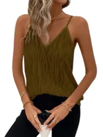 shein-top-brazowy-marszczony-na-ramiaczkach-44-lwn