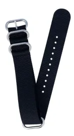 mocny-parciany-pasek-nato-20mm-czarny-kl-srebrna-premium-elastic