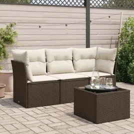 vidaxl-4-cz-zestaw-wypoczynkowy-do-ogrodu-poduszki-brazowy-rattan-pe