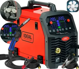 spawarka-inwertorowa-migomat-ideal-tecno-mig-224-synergic-led-4x4-230v-220a