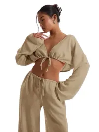 shein-bezowa-krotka-bluzka-na-wiazanie-z-dlugim-rekawem-m-1ek