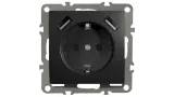 quadra-gniazdo-schuko-2x-usb-2-1a-czarne-matowe