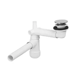 syfon-preloc-400-bialy-niski-teleskopowy-z-click-clack-chrom-32-mm