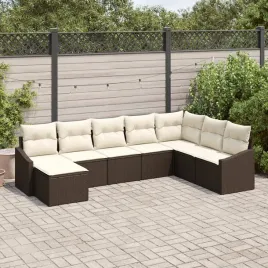 vidaxl-zestaw-8-czesciowy-sofa-ogrodowa-z-poduszkami-brazowy-polirattan