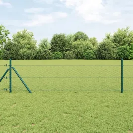 vidaxl-ogrodzenie-szesciokatne-zielone-0-4x25-m-stal