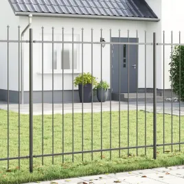 ogrodzenie-vidaxl-z-ostrym-koncem-szary-85x15-m-stal