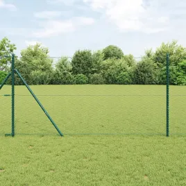 vidaxl-ogrodzenie-heksagonalne-zielone-1x50-m-stal