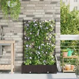 vidaxl-donica-ogrodowa-z-trela-2-szt-brazowa-80x40x1255-cm