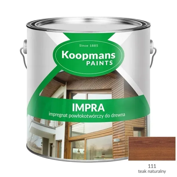 Impregnat IMPRA 5 l - 111 - Teak naturalny - Koopmans