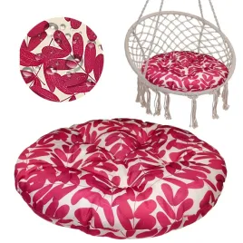 poduszka-na-hustawke-bocianie-gniazdo-wodoodporna-60cm-liscie-magenta