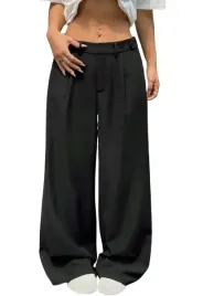 shein-czarne-spodnie-eleganckie-wysoki-stan-proste-dlugie-40-42-1em