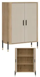 szafka-dwudrzwiowa-komoda-regal-zamykany-dab-kaszmir-czarny-dante-dt11