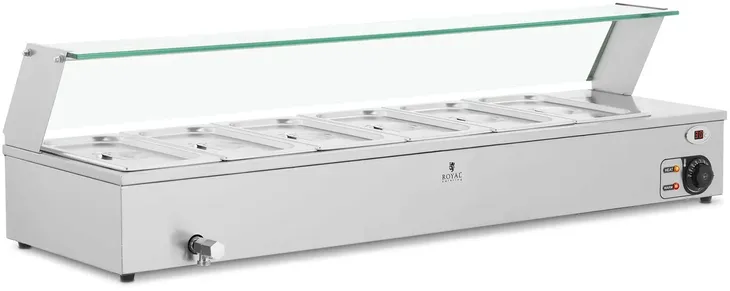BEMAR GASTRONOMICZNY Royal Catering Podgrzewacz 6x GN 1/3 Pojemność 21 L