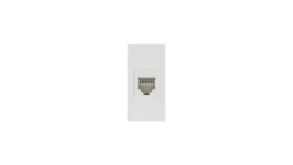 gniazdo-lan-maclean-pojedyncze-biale-mce725w