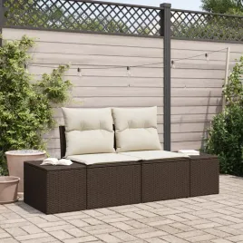 vidaxl-sofa-ogrodowa-2-osobowa-z-poduszkami-brazowa-poli-rattan