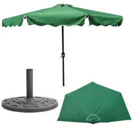 parasol-polowkowy-przyscienny-o270-cm-h-235-cm-zielony-podstawa-polokragla