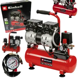einhell-kompresor-bezolejowy-te-ac-6-silent-6l-550w-sieciowy-8bar