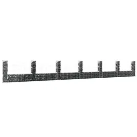 vidaxl-ogrodzenie-gabionowe-z-7-slupkami-zelazo-740x20x100-cm