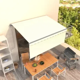 vidaxl-automatycznie-zwijana-markiza-z-zaslona-3x25-m-kremowa