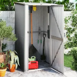 vidaxl-szopa-ogrodowa-szara-1185x97x2095-cm-stal-galwanizowana