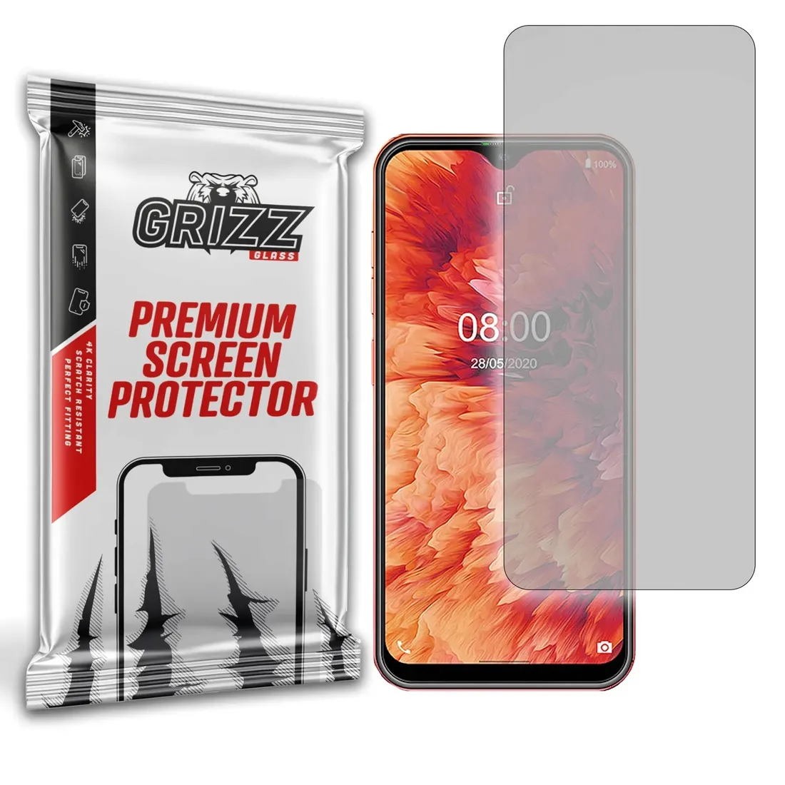 folia-matowa-grizzglass-paperscreen-do-ulefone-note-8-stan-nowy