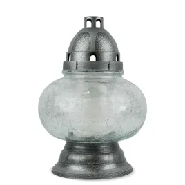 znicz-kula-duza-mrozona-srebrny-31-cm-znicz-szklany-z-wkladem-wymiennym