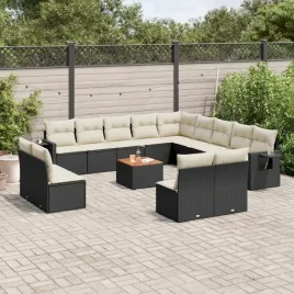 vidaxl-14-cz-zestaw-wypoczynkowy-do-ogrodu-poduszki-czarny-rattan-pe