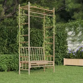 vidaxl-lawka-ogrodowa-z-pergola-116-cm-bambusowa