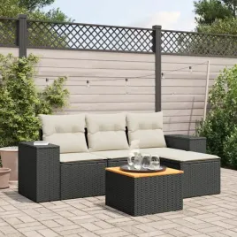 vidaxl-5-cz-zestaw-wypoczynkowy-do-ogrodu-poduszki-czarny-rattan-pe