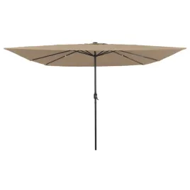 vidaxl-kwadratowy-parasol-ogrodowy-z-lampkami-led-295x245-cm-taupe