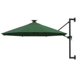 vidaxl-parasol-scienny-z-led-na-metalowym-slupku-300-cm-zielony