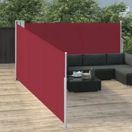 vidaxl-zwijana-markiza-boczna-czerwona-100-x-1000-cm