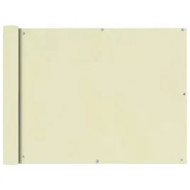 vidaxl-parawan-balkonowy-z-tkaniny-oxford-90x600-cm-kremowy
