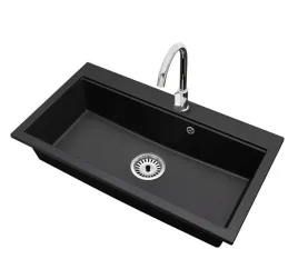 kuchenny-zlewozmywak-granitowy-jednokomorowy-elite-90-bateria-syfon-chrom