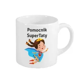 maly-kubek-dla-dzieci-150-ml-ceramiczny-bialy-z-nadrukiem-super-pomocnik