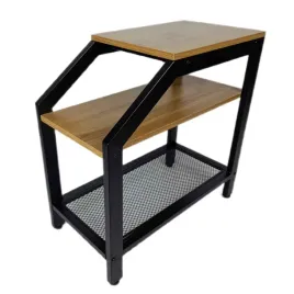 stolik-pomocniczy-loft-3-poziomowy-jasny-dab-metal-kuchnia-salon