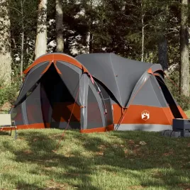vidaxl-namiot-rodzinny-tipi-8-os-szaro-pomaranczowy-wodoszczelny